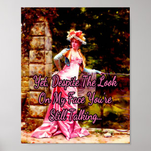 In de tuin door Frederic Soulacroix Poster