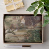 In de tuin door John Charles Arter Tissuepapier (Geschenk)