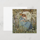 In de tuin, Giverny door Frederick Frieseke (Voorkant / Achterkant)