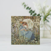 In de tuin, Giverny door Frederick Frieseke (Staand voorkant)