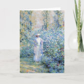 In de tuin kaart (Voorkant)