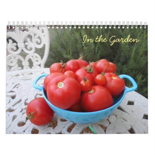In de tuin kalender (Hoes)