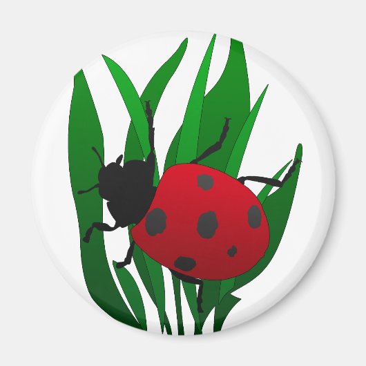 In de tuin magneet (Voorkant)