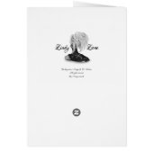 In de tuin met vossen en vlinders (Achterkant)