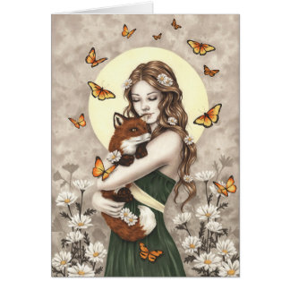 In de tuin met vossen en vlinders