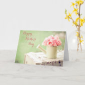 In de tuin Moederdag Kaart (Gele Bloem)