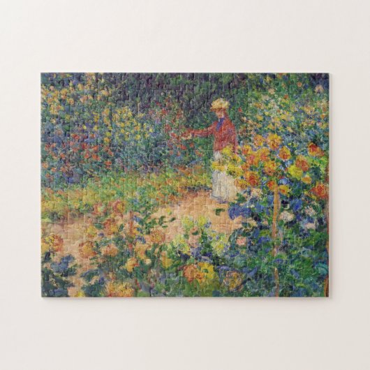 In de tuin, Monet Legpuzzel (Horizontaal)