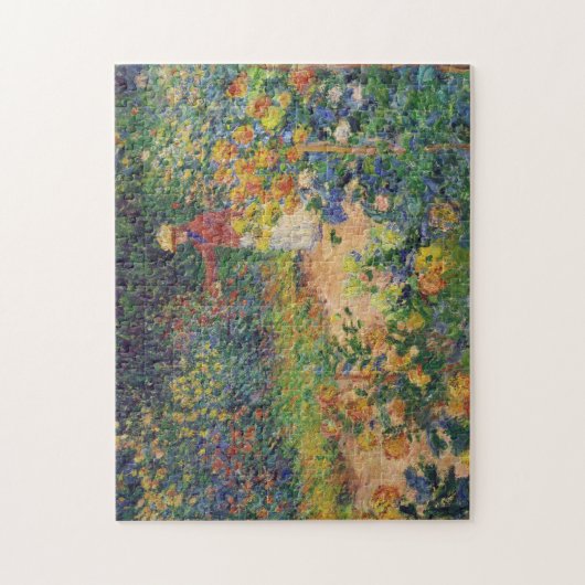 In de tuin, Monet Legpuzzel (Verticaal)