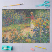 In de tuin, Monet Tissuepapier (Craft)