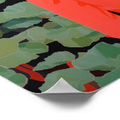 In de tuin poster (Hoek)