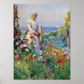 In de tuin poster (Voorkant)