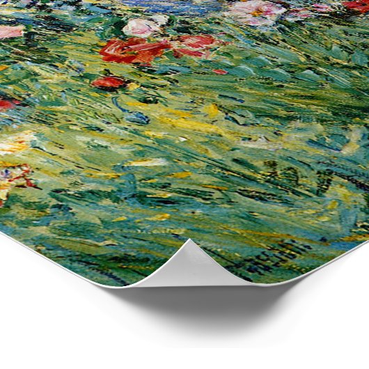 In de tuin poster (Hoek)