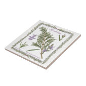 In de tuin ~ Rosemary Tile Tegeltje (Zijkant)