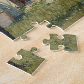 In de tuin (rustieke hofmakerij) | Winslow Homer Legpuzzel (Zijkant)