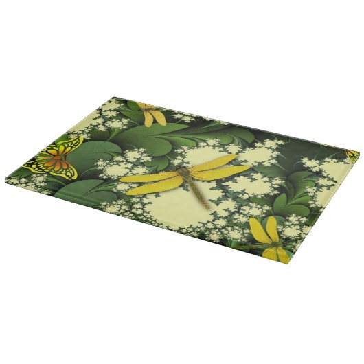 In de tuin snijplank (Hoek)