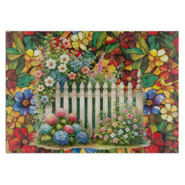 In de tuin snijplank