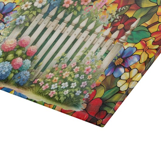 In de tuin snijplank (Hoek)