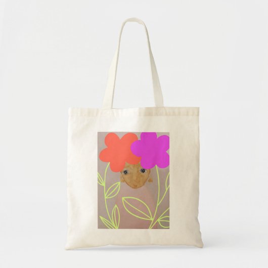 In de tuin tote bag (Voorkant)
