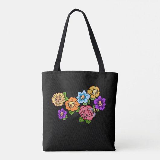 In de tuin tote bag (Achterkant)