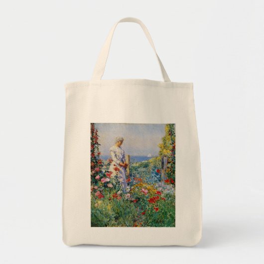In de tuin tote bag (Voorkant)