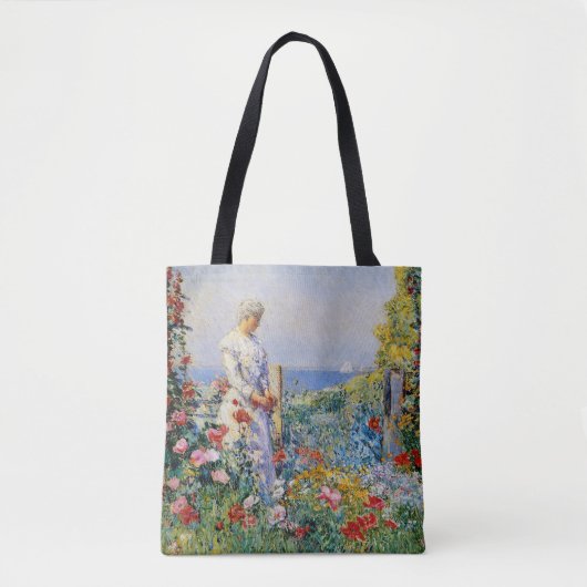 In de tuin tote bag (Voorkant)