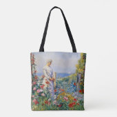 In de tuin tote bag (Achterkant)