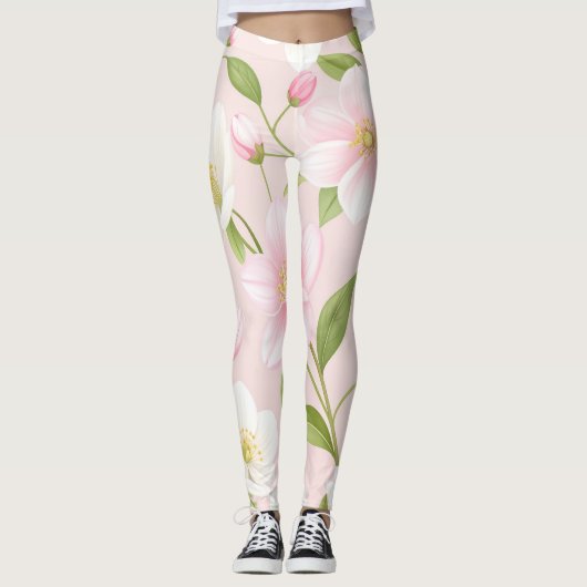 In de tuin van de dageraad leggings (Voorkant)