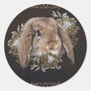 In de tuin van de Whispers Ronde Sticker