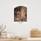 In de tuin van Gethsemane door Fra Angelico Poster (Keuken)