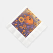 In de tuin van Halloween Servet (Hoek)