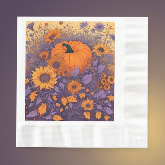 In de tuin van Halloween Servet