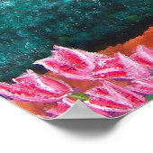 In de tuin van het droomlavendel Poster van de tui (Hoek)