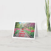 IN DE TUIN VAN HET LEVEN-BEN JE DE BEESTEBLOEM KAART (Voorkant)