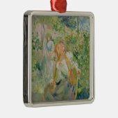 In de tuin van Roche-Bord, 1894 Metalen Ornament (Rechts)