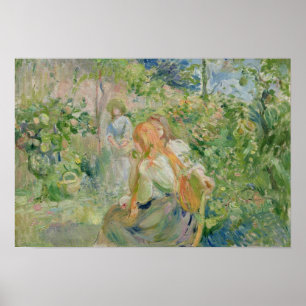 In de tuin van Roche-Bord, 1894 Poster