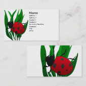 In de tuin visitekaartje (Voorkant / Achterkant)