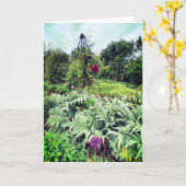 In de tuinen kaart (Gele Bloem)