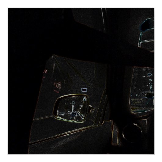 in de tunnel poster (Voorkant)