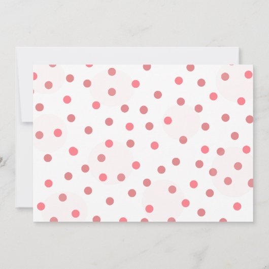  in de uitnodiging van de Birthday Party van het r (Achterkant)