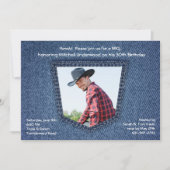 In de uitnodiging van de Foto van de Zak (Voorkant)