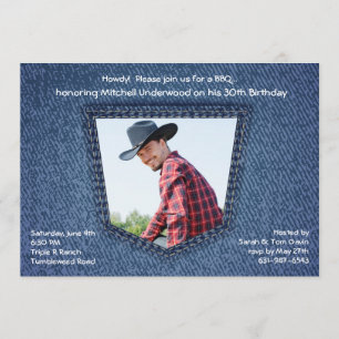 In de uitnodiging van de Foto van de Zak