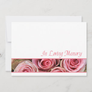 In de uitnodiging van de Loving Memory Memorial Se