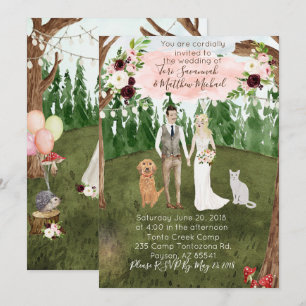 In de uitnodiging van het Boshuwelijk - Douane Bew