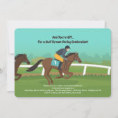 In de uitnodiging van Race Derby (Voorkant)