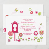 In de uitnodiging voor de tuin (Voorkant / Achterkant)