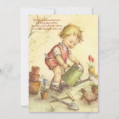 In de uitnodiging voor de tuin (Voorkant)