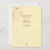 In de uitnodiging voor de tuin (Achterkant)