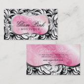 In de uitverkoop! 311 Lavish Pink Silver Visitekaartje (Voorkant / Achterkant)