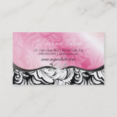 In de uitverkoop! 311 Lavish Pink Silver Visitekaartje (Achterkant)