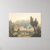 In de vallei bij Vietri Canvas Afdruk (Voorkant)